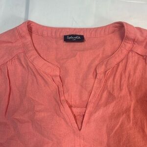 Splendid Coral Blouse